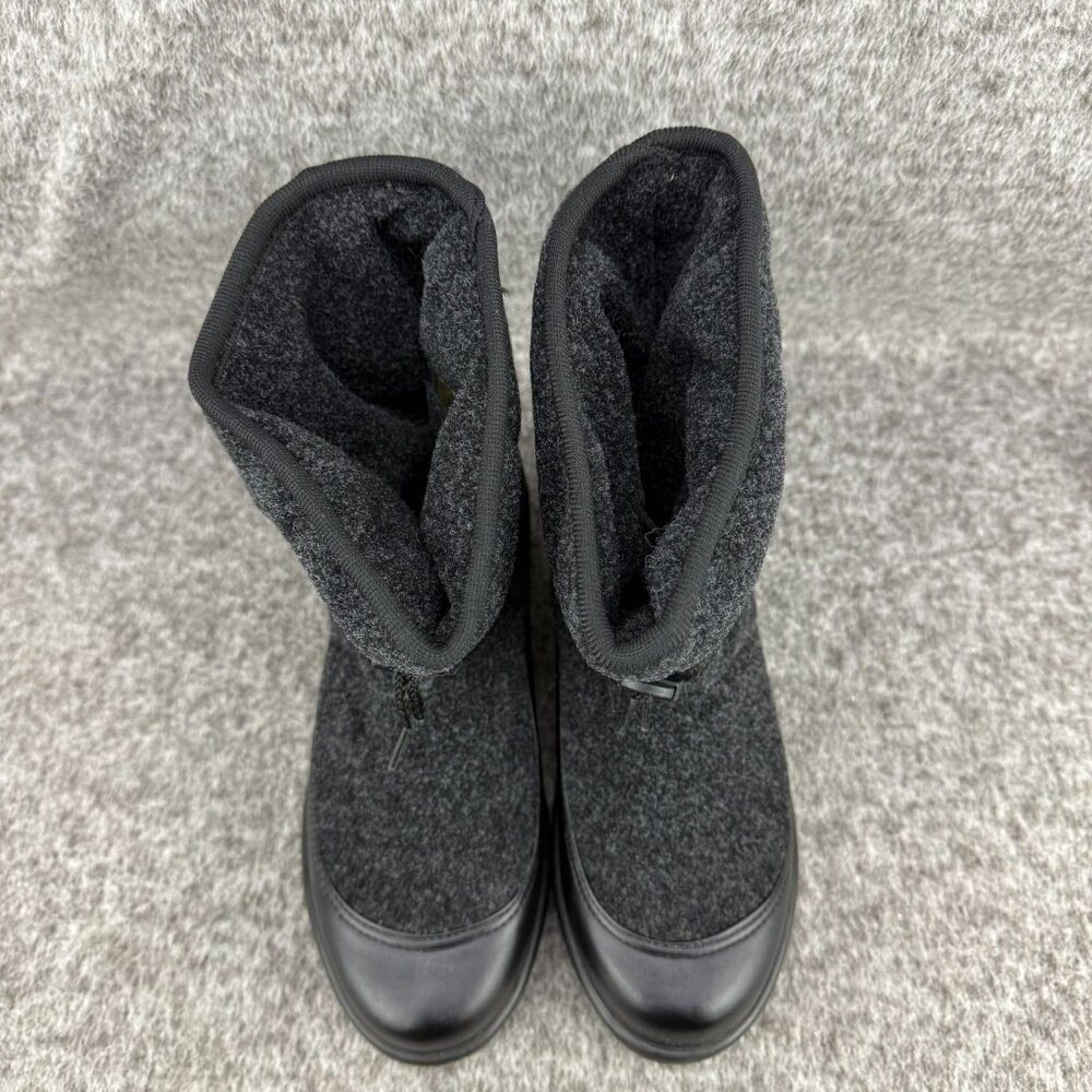 ✅Womens 7M Wanderlust Canada Alpine Grey Pull On Waterproof Winter Snow Boots - Picture 6 of 14